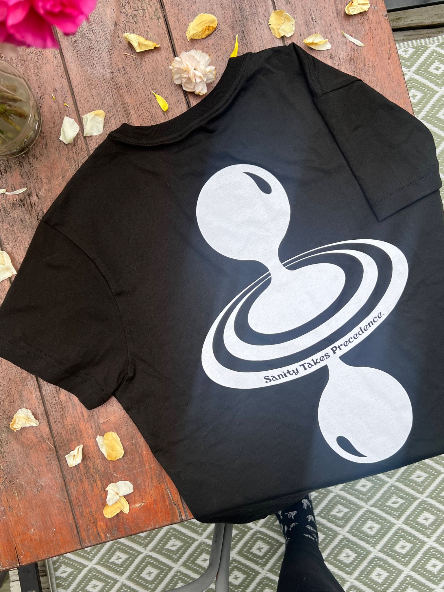 Sanity Takes Precedence t-shirt design