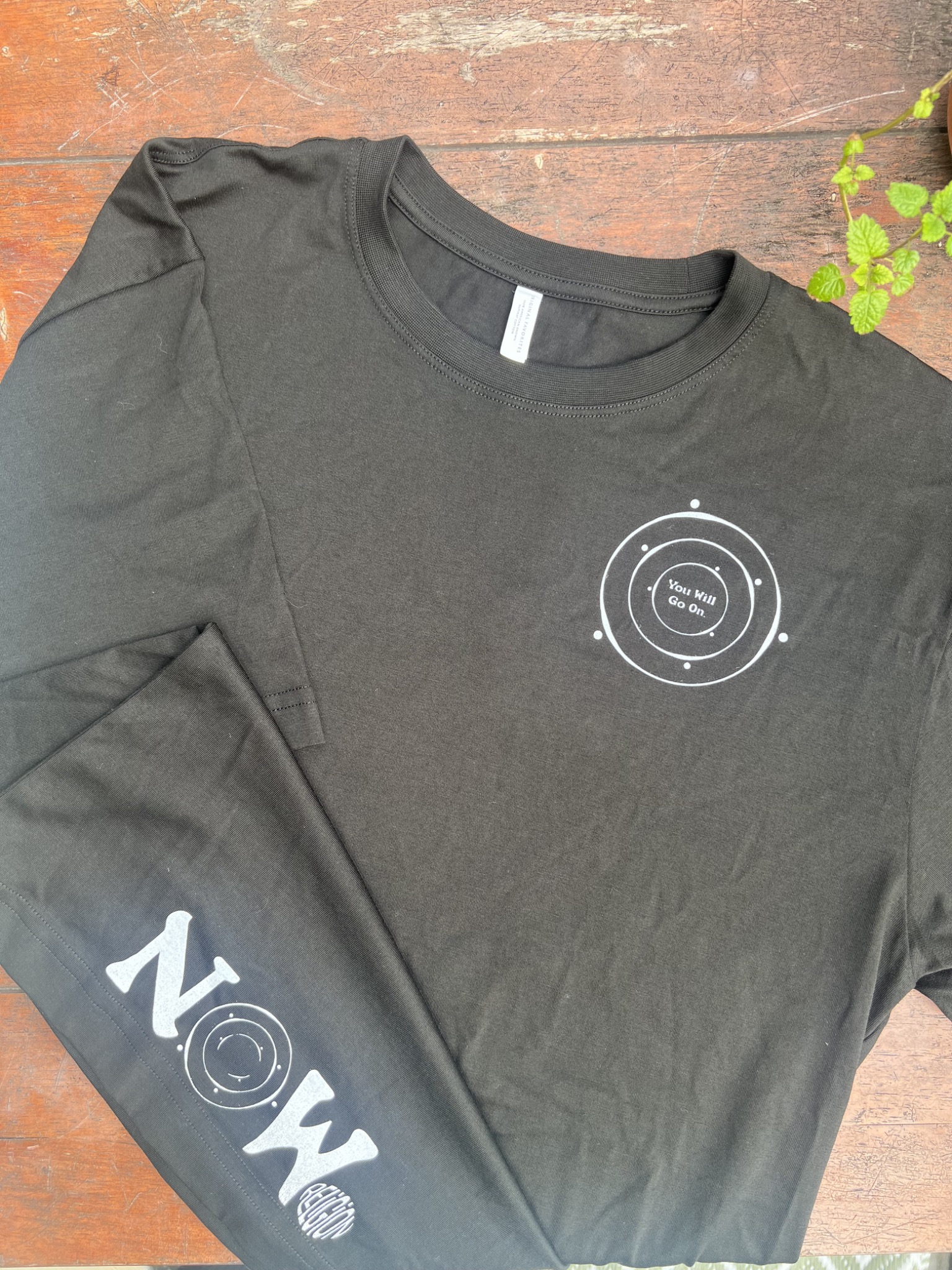 NOW Religion t-shirt design